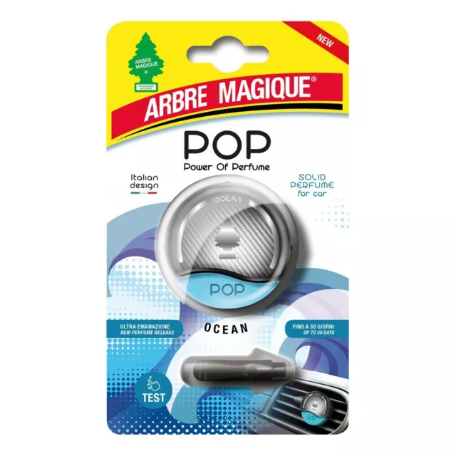 ARBRE MAGIQUE POP deodorante per auto profuma auto novità nuovo profumo  OCEAN EUR 8,99 - PicClick IT