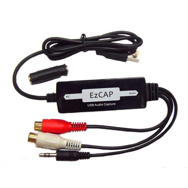 Audio Equipment USB Audio Capture Carte Attrape USB 2.0 Interface 1 Ensemble