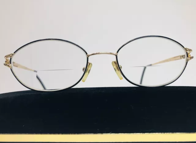 FENDI F523 ONYX Black/Gold Eyeglasses Frames Italy Fendi Glassess $48. ...