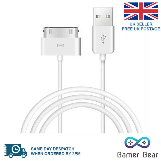 1m Alte Typ USB Ladegerät Sync Daten Kabel für IPHONE IPAD iPod touch Shuffle