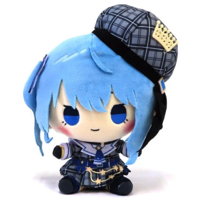 Peluche Poupée Hoshimachi Suisei Hololive - 13x10x6cm, édition 2024, Neuve