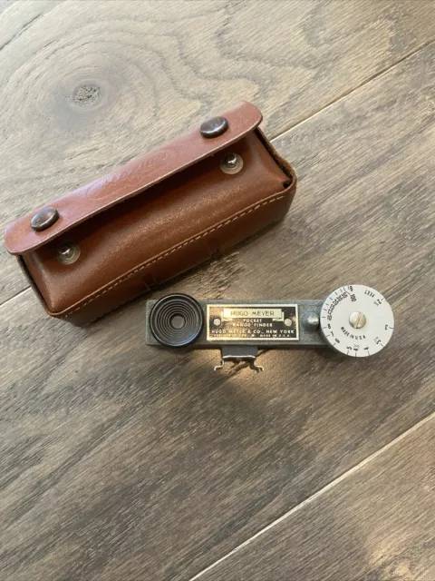 Vintage Hugo Meyer Pocket Range Finder