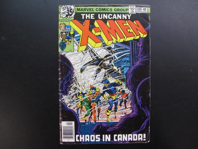 Marvel Comics Group Comic Book The Uncanny X-Men Chaos in Canada Color 1979