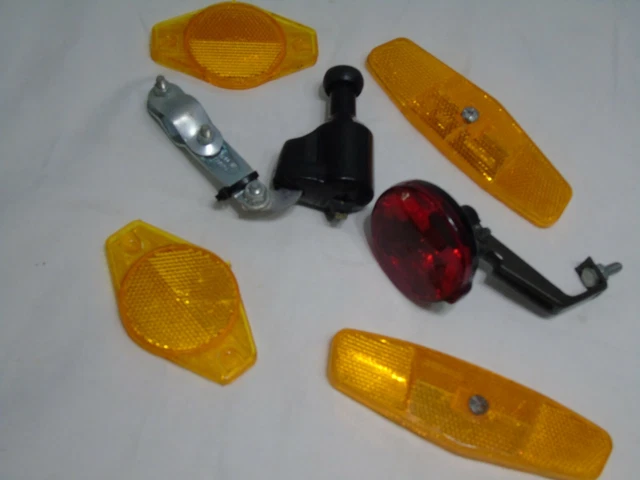 PHARE AVANT VÉLO Ancien Aluminium - Vintage French Bicycle Light EUR 14,90 - FR