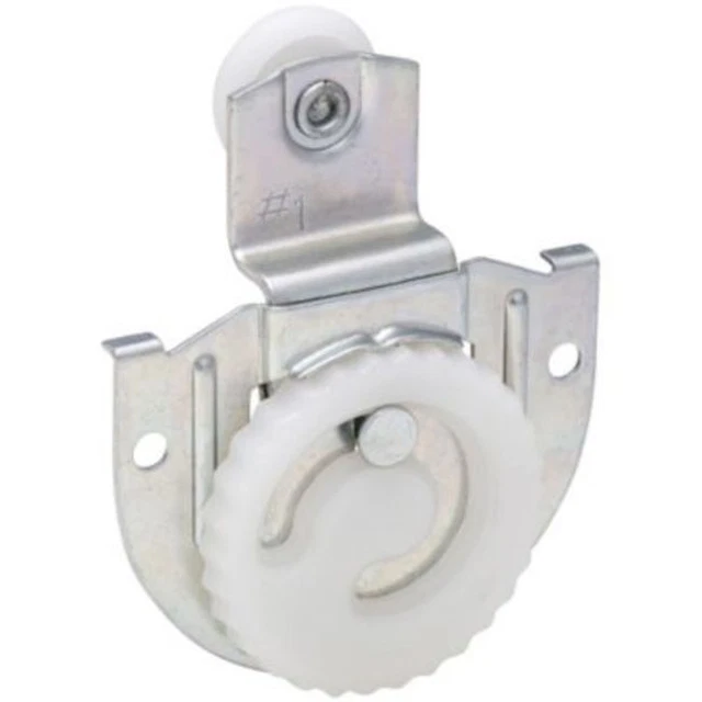 National Hardware V795 7/16" Offset Adjustable Barn Door Hanger - - Zinc Plated