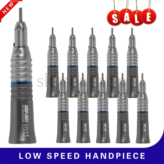 USA dental low speed straight handpiece nose cone 1:1 E-type fit NSK SEASKY Ere