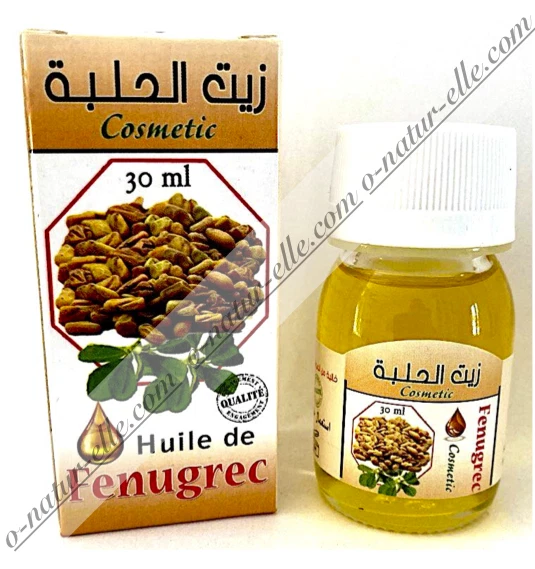 Huile De Fenugrec Pure 200ml - Volume Fessier & Hanches Naturel