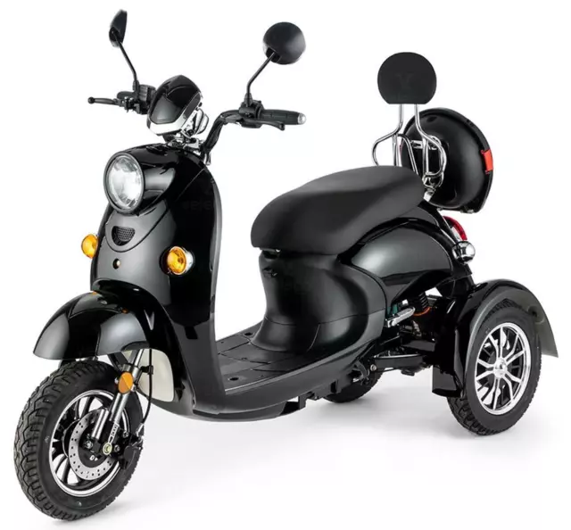 Scooter Eléctrico de 3 Ruedas Mayores Minusvalido 650W VELECO ZT63