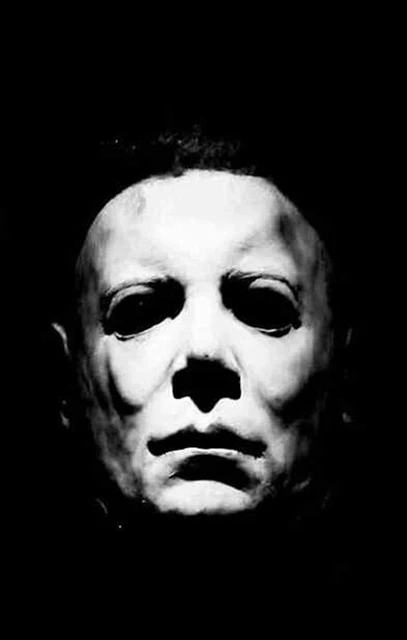 The Sign of Horror Michael Myers' Horrible Face Poster Kitchen (7.9x11.8 Inch)