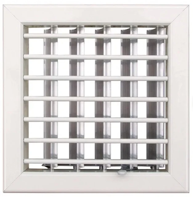 Griglia Di Ventilazione Bianca 350x350 Mm (14x14 Pollici) Per Parete - Armar Traing LTD