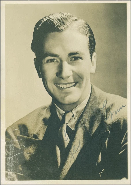 Jeffrey Lynn - Photograph Signed