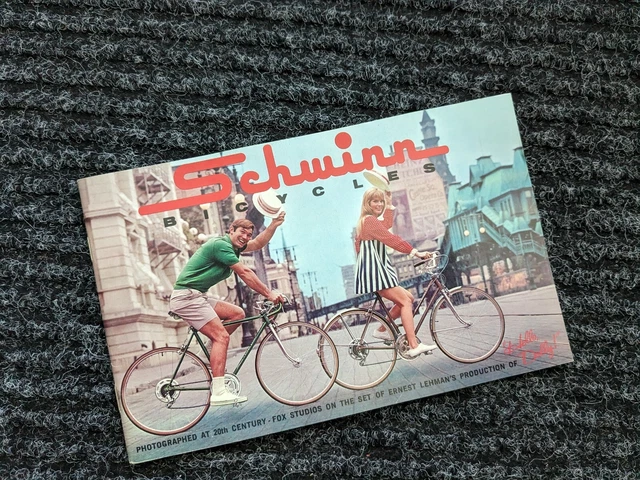 Schwinn 1969 Original Bicycle Sales Catalog~Bikes-Paramount-Stingray 69 Schwinn 1969 Original Bicycle Sales Catalog~Bikes-Paramount-Stingray 69