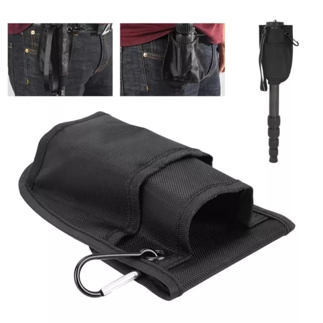 Camera Waist Bag For Photographers Waterproof DSLR Camera Monopod Tripod Holder 2