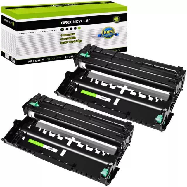 GREENCYCLE 2PK DR820 Drum Unit for Brother 850 MFC-5800DW MFC-5850DW MFC-6700DW