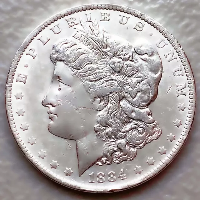 1884-O Morgan Silver Dollar 90% $1 Coin Us #D711