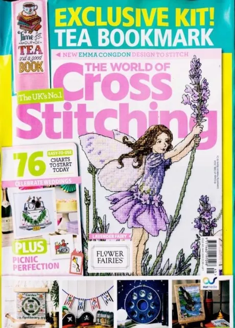 English cross stitch magazine World of Cross Stitching Issue 345 May 2024