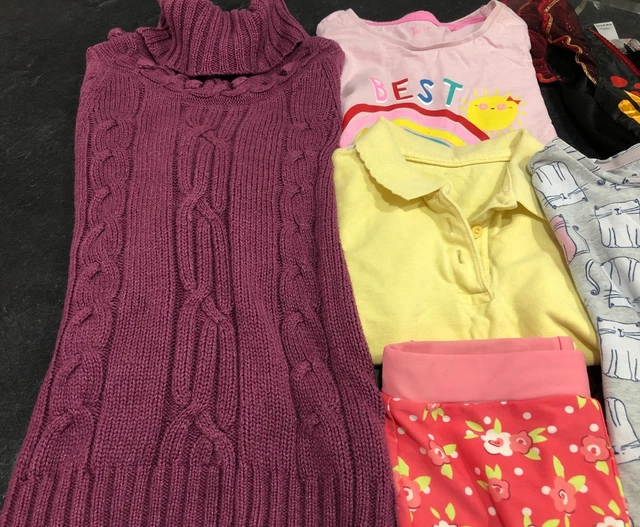 Bundle Girls Clothes 2/3/4 Years Fancy Dress, Esprit Jumper/Dress, Little Pony + 2