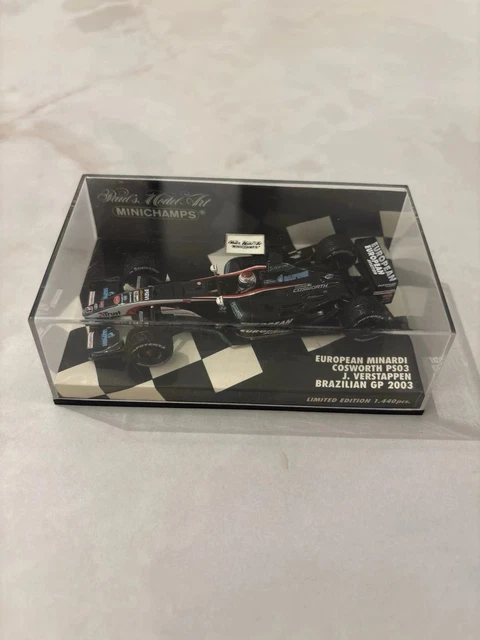 LL1364 MINICHAMPS 400060299 1:43 European Minardi F1X2 2 Pla