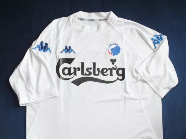 Rare BNWT Kappa FC Copenhagen Kobenhavn 2004-2005  Short Sleeved Shirt XL