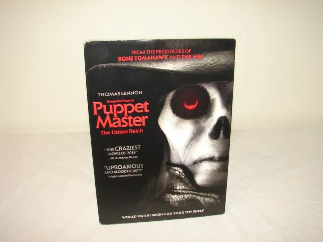Puppet Master: The Littlest Reich DVD *Brand New* w/slip cover Factory Sealed!!!