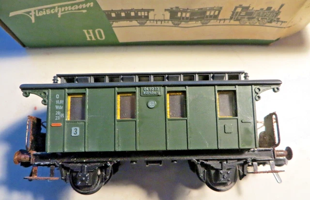 DRG VOITURE 3ème CLASSE, BOGIES ET MARCHEPIEDS