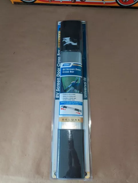 Camco Screen Door Cross Bar Handle - Allows For Easier Exit And Protection RV...