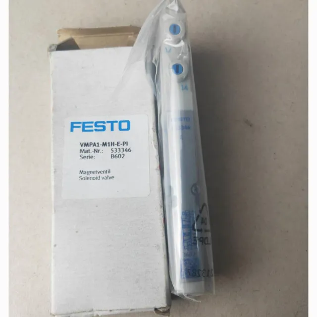 1 pieza válvula solenoide FESTO VMPA1-M1H-E-PI 533346 VMPA1-M1H-E-PI Nueva