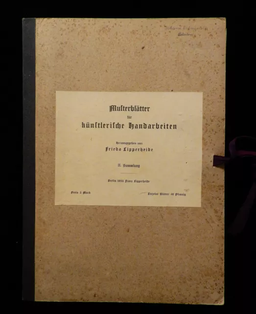 Musterblätter für künstlerische Handarbeiten Lipperheide 1890  2. Sammlung (80)