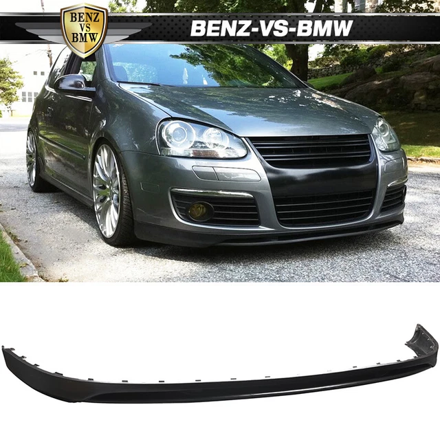FITS 0510 VOLKSWAGEN Golf GTI MK5 Jetta Front Bumper Lip Unpainted