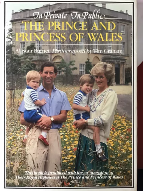 PRINCE AND PRINCESS Of Wales Alastair Burnet The Royal Family 1986 ...