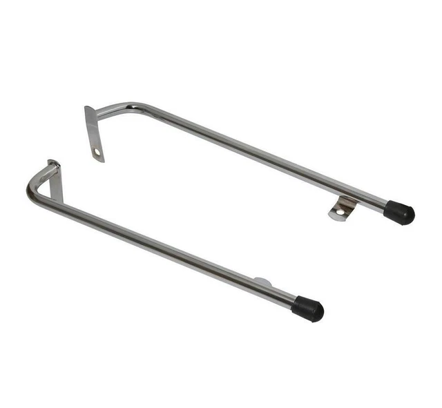 BARRE DE REPOSE pied mobylette adaptable peugeot 103 mvl, sp chrome
