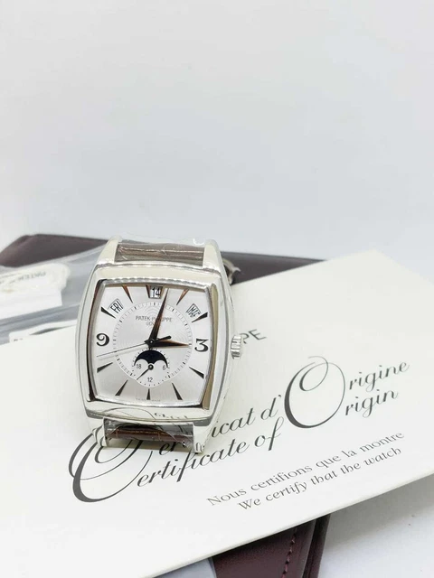 Patek Philippe 18K WG Annual Calender Moonphase Gondolo Calendario REF: 5135G