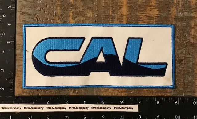 Vtg CAL Cargo Airlines Company Logo Large Back Jacket Uniform Sew-On Patch