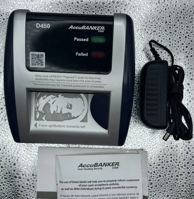 AccuBANKER D450 Counterfeit Bills Auto Detector