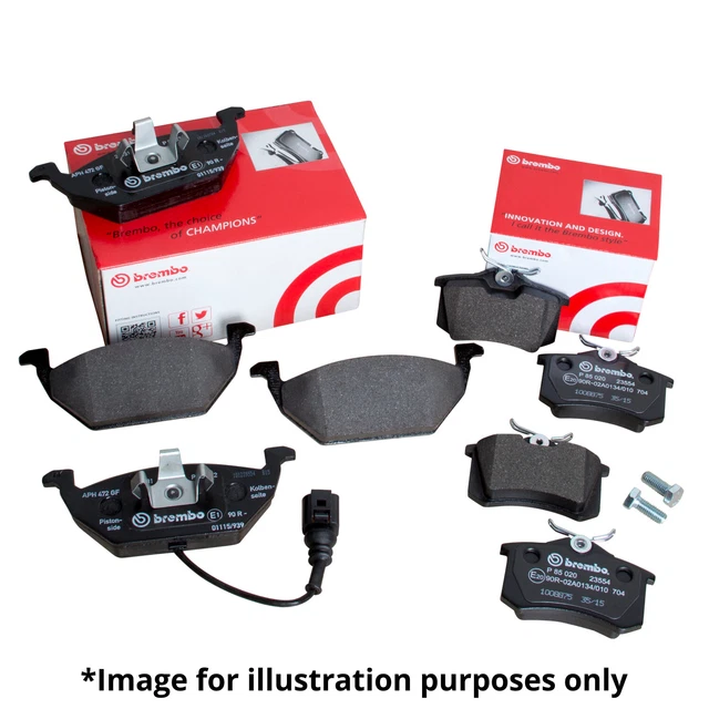 Genuine Pagid Front Rear Axle Brake Pad Set Brake Kit Brake Pads For Buick La