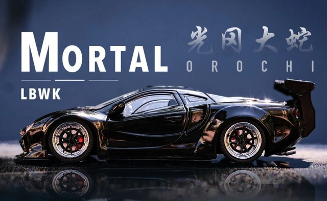 Mortal 1:64 MITSUOKA Orochi LBWK Racing Sports Hobby Diecast Toys Car Model Gift