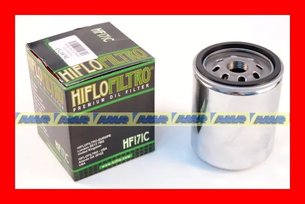 2601713 Filtro Olio Harley Cromato Harley Davidson Tutti I Modelli Hiflo  Hf171C