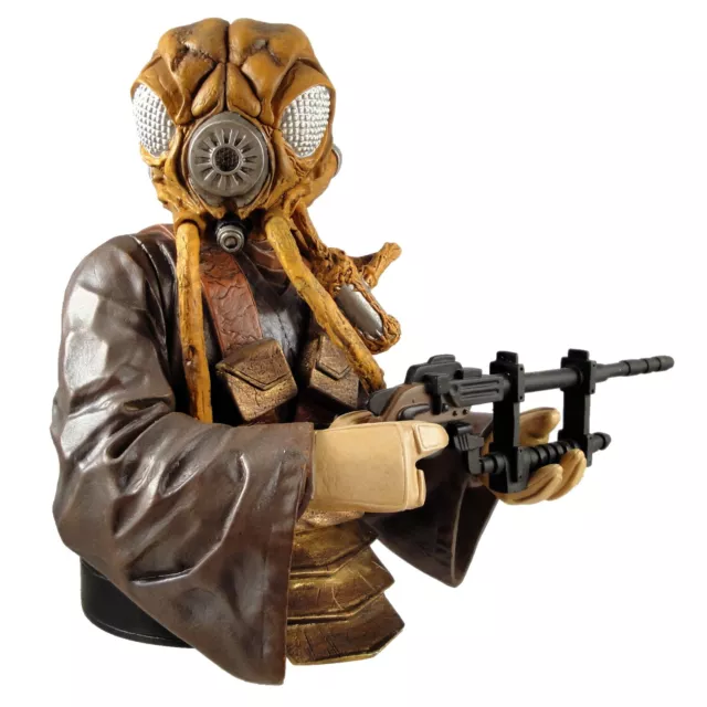 Star Wars Ep.V Zuckuss The Bounty Hunter Bust Gentle Giant Limited 5000 RARE