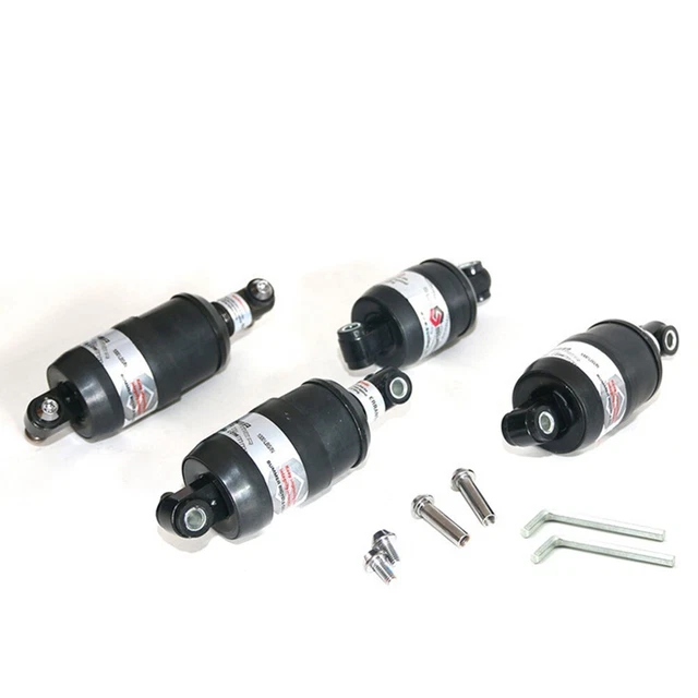 Amortisseur, 180 Mm/7,1 Pouces 1500 LB Amortisseur à Ressort De Suspension En Alliage D'aluminium Pour Vélo De Montagne Moto électrique Go Karts Dirt Bike