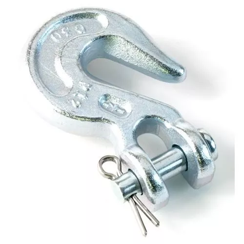 (Lot Of 5) Campbell T9501424 1/4" Clevis Grab Hook Grade 43 - 2600 Lbs.