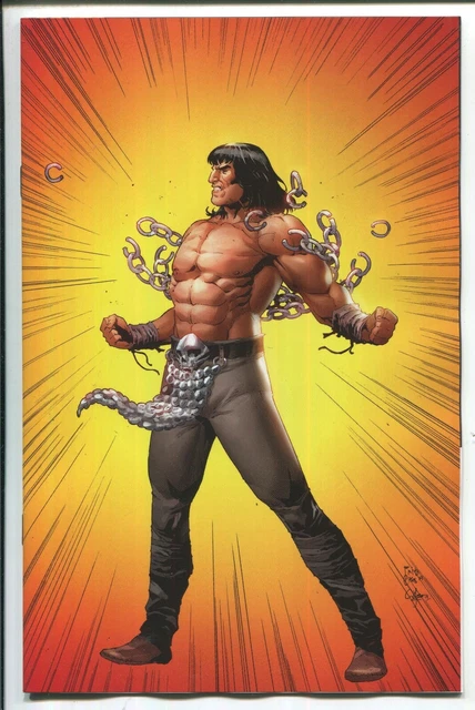 The Cimmerian: Red Nails #1 Fritz Casas Parody Virgin Variant Cover E - 1/10