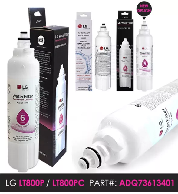 Genuine LG  water filter for fridge  LT800P, LT-800P ADQ73613401