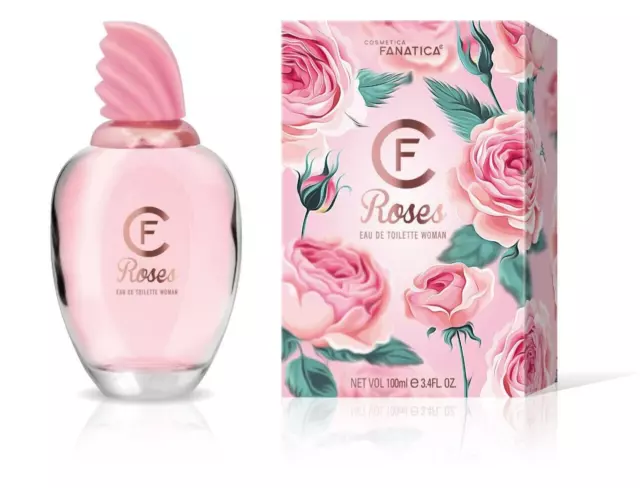 Neu! 💗 Neu CF Cosmetica Fanatica  -  Roses EdT  Woman  1 x 100 ml