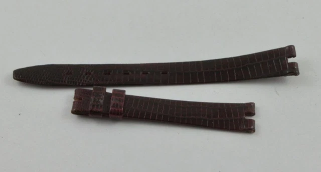 Bracelet Chopard En Cuir Avec Boucle Ardillon En Acier - Vintage - Occasion