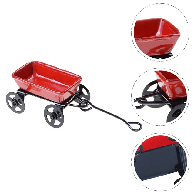 1 pz mini vagone ferro giocattolo mini accessori modello mini scena vagone prop
