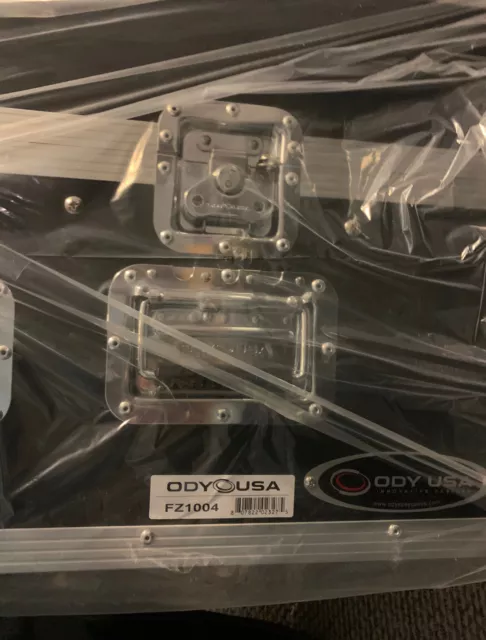 Odyssey FZ1004 Flight Zone ATA Combo Rack Case 10U Top Slanted 4U Vertical combo