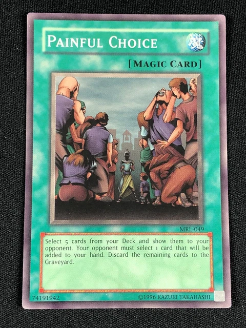 Yu-Gi-Oh! Painful Choice Magic Ruler MRL-049 Unlimited...