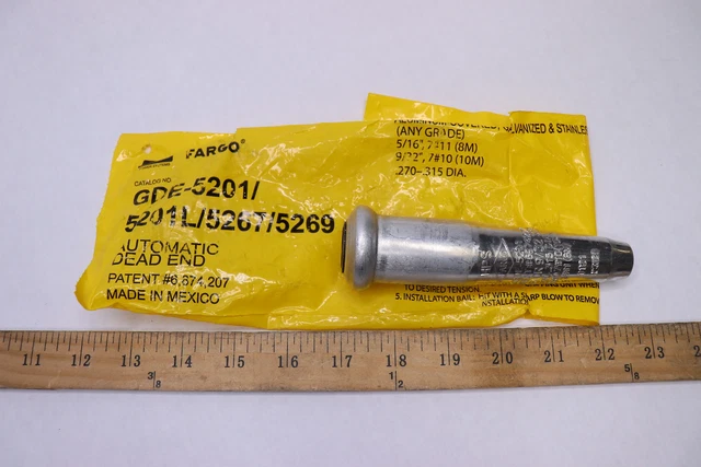 Fargo Guy Wire Strand Clamp Automatic Dead End - What's shown only