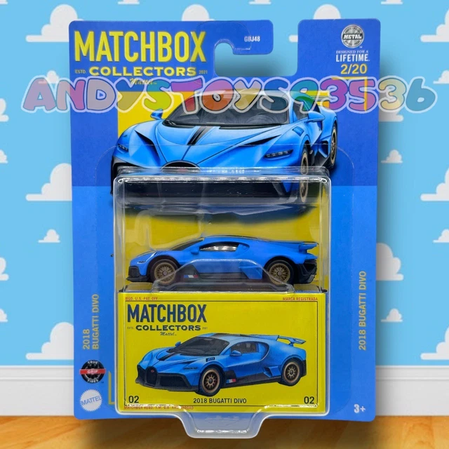 2024 MATCHBOX COLLECTORS 2018 Bugatti Divo #2/20 $24.86 - PicClick