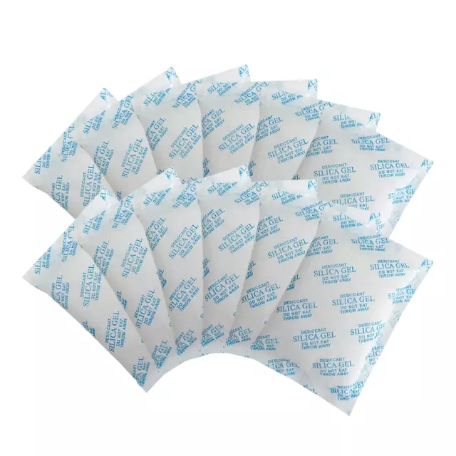 50 Gram [10 Packs] Silica Gel Packets-Desiccant Packs for Moisture Control-Damp